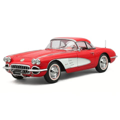 [AutoArt] 1:18 Chevrolet 1959 Corvette C1 Red Model Car Die-Cast