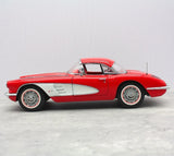 [AutoArt] 1:18 Chevrolet 1959 Corvette C1 Red Model Car Die-Cast