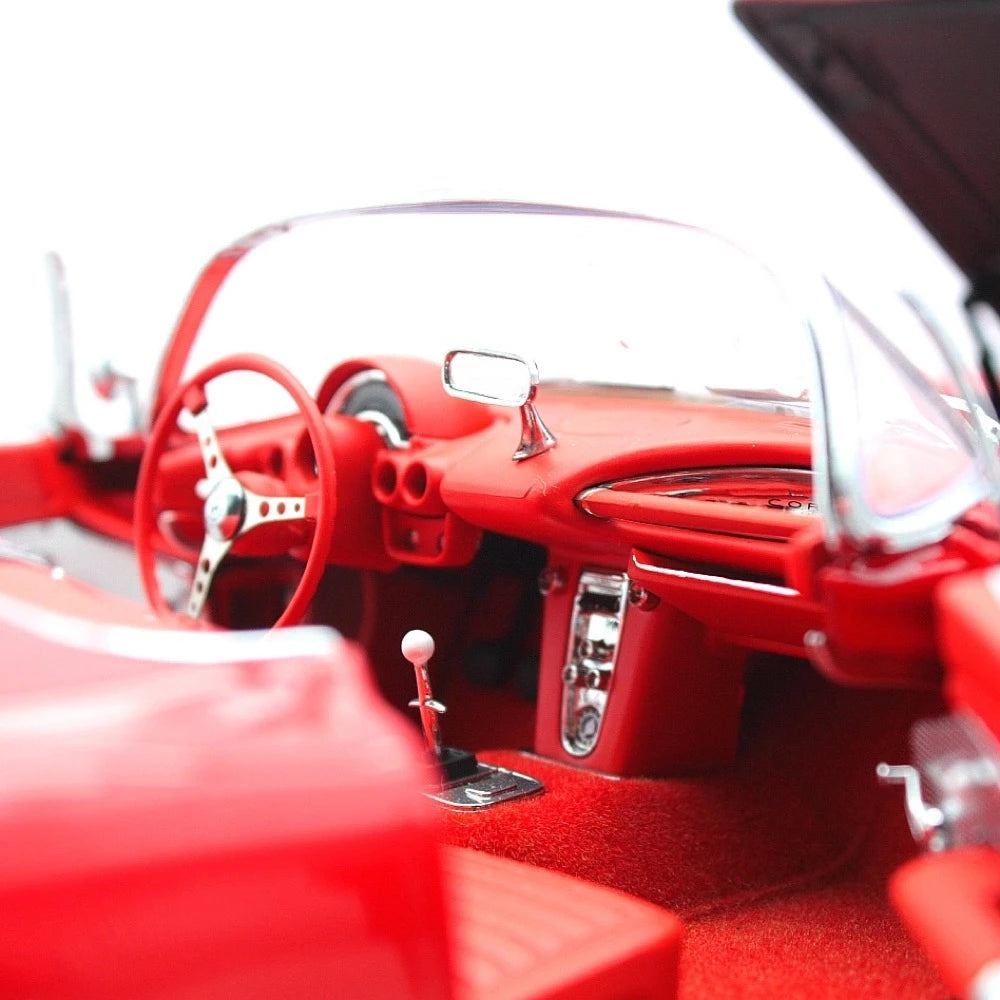 [AutoArt] 1:18 Chevrolet 1959 Corvette C1 Red Model Car Die-Cast