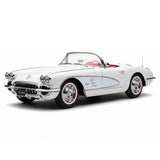 [AutoArt] 1:18 Chevrolet 1959 Corvette C1 White Model Car Die-Cast