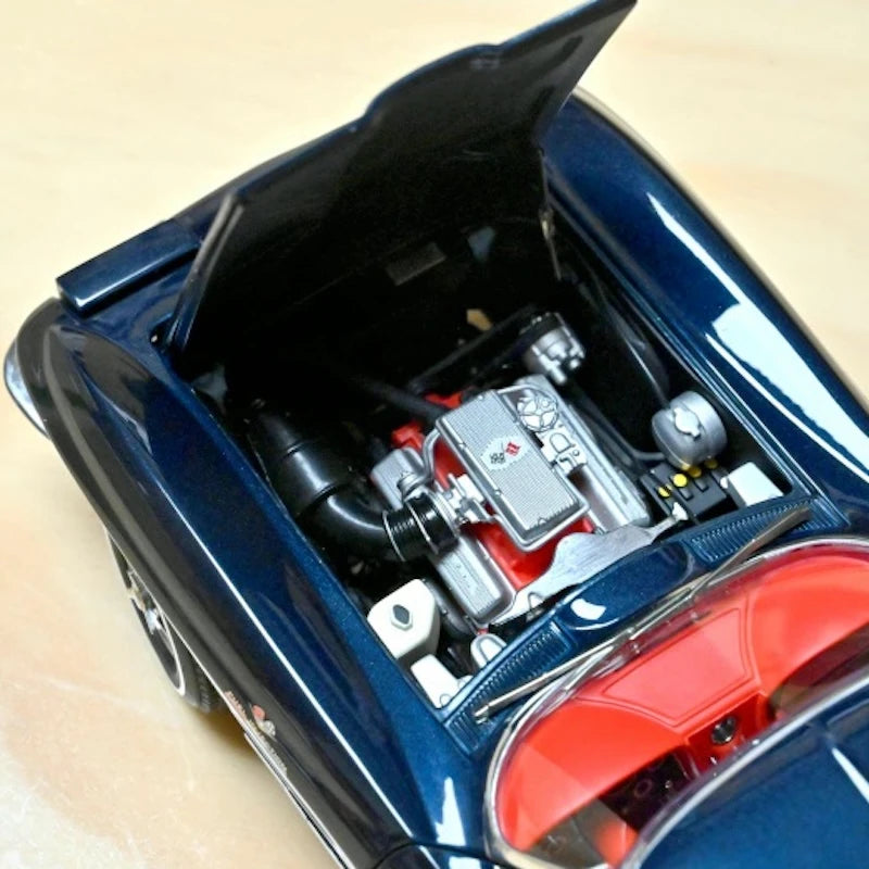 [AutoArt] 1:18 Chevrolet 1963 Corvette C2 Blue Model Car Die-Cast