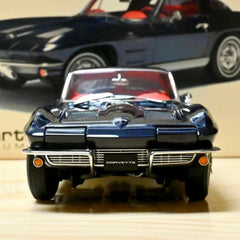 [AutoArt] 1:18 Chevrolet 1963 Corvette C2 Blue Model Car Die-Cast