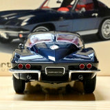 [AutoArt] 1:18 Chevrolet 1963 Corvette C2 Blue Model Car Die-Cast
