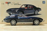 [AutoArt] 1:18 Chevrolet 1963 Corvette C2 Blue Model Car Die-Cast