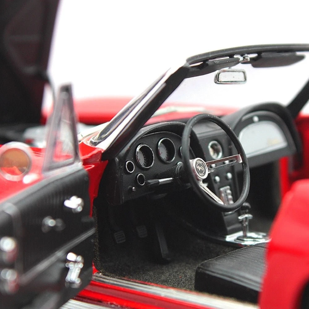[AutoArt] 1:18 Chevrolet 1963 Corvette C2 Convertible Red Model Car Die-Cast