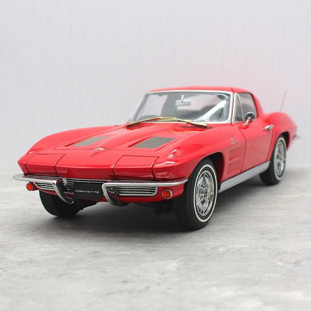 [AutoArt] 1:18 Chevrolet 1963 Corvette C2 Red Model Car Die-Cast