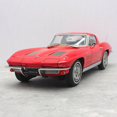 [AutoArt] 1:18 Chevrolet 1963 Corvette C2 Red Model Car Die-Cast