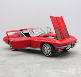 [AutoArt] 1:18 Chevrolet 1963 Corvette C2 Red Model Car Die-Cast