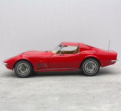 [AutoArt] 1:18 Chevrolet 1970 Corvette C3 rosso modellino di auto Die-Cast