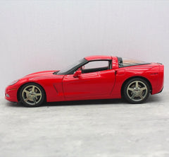 [AutoArt] 1:18 Chevrolet 2005 Corvette C6 Coupe Red Model Car Die-Cast
