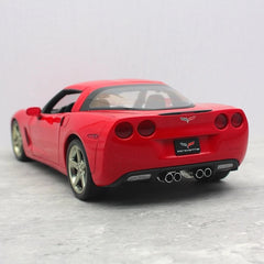 [AutoArt] 1:18 Chevrolet 2005 Corvette C6 Coupe Red Model Car Die-Cast