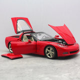 [AutoArt] 1:18 Chevrolet 2005 Corvette C6 Coupe rood modelauto Die-Cast
