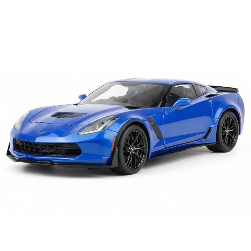 [AutoArt] 1:18 Chevrolet 2015 Corvette C7 Z06 Blue Model Car Die-Cast