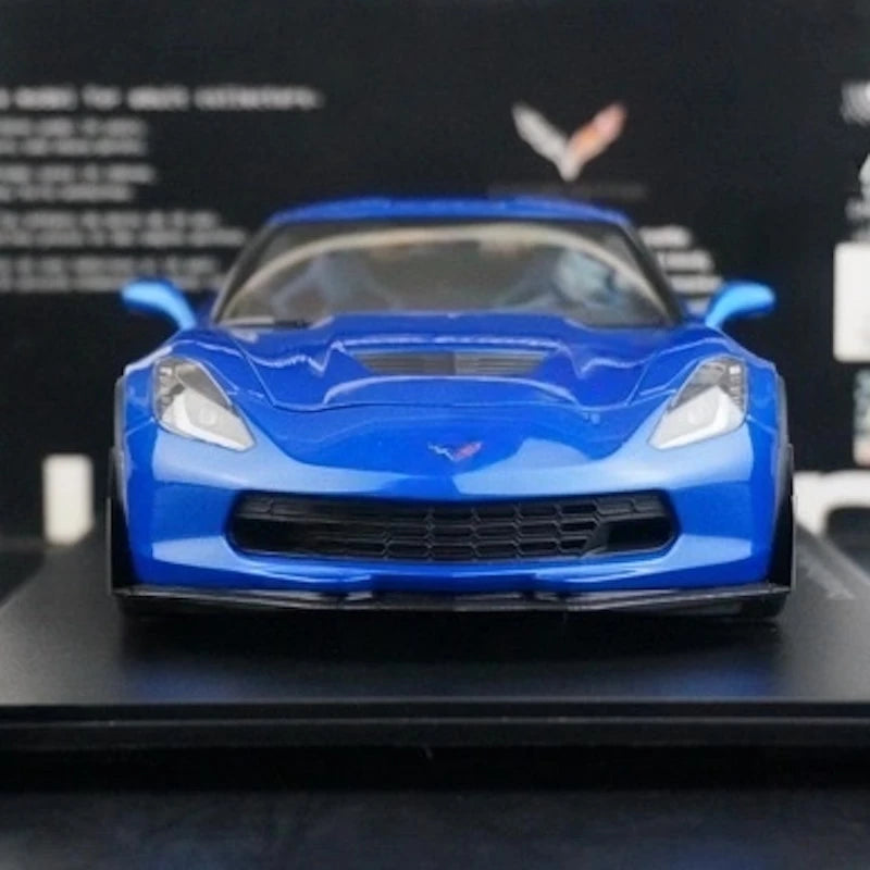 [AutoArt] 1:18 Chevrolet 2015 Corvette C7 Z06 Blue Model Car Die-Cast