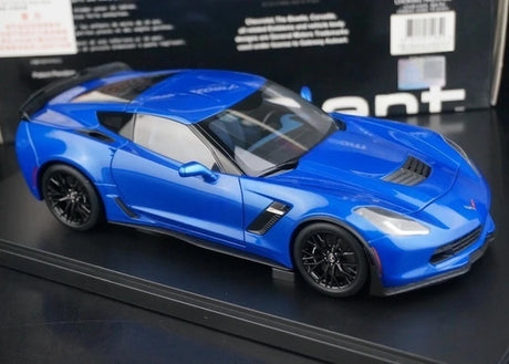 [AutoArt] 1:18 Chevrolet 2015 Corvette C7 Z06 Blue Model Car Die-Cast