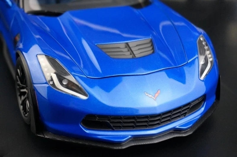 [AutoArt] 1:18 Chevrolet 2015 Corvette C7 Z06 Blue Model Car Die-Cast