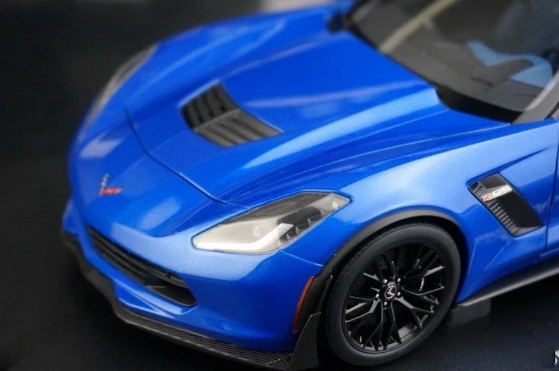[AutoArt] 1:18 Chevrolet 2015 Corvette C7 Z06 Blue Model Car Die-Cast