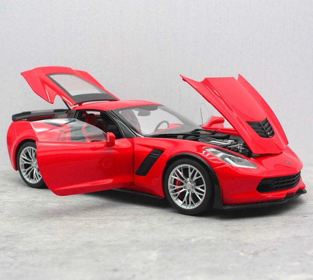 [AutoArt] 1:18 Chevrolet 2015 Corvette C7 Z06 rosso modellino di auto Die-Cast