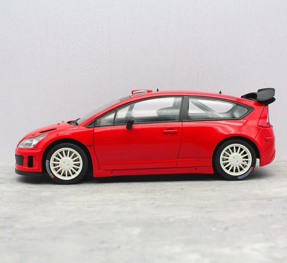[Autoart] 1:18 Citroen 2007 C4 WRC Red Model Car Resin