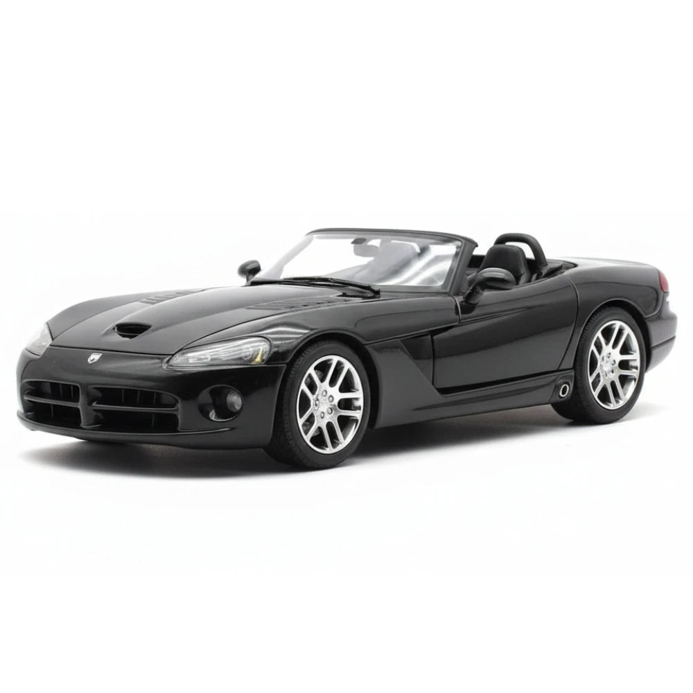 [Autoart] 1:18 Dodge 2003 Viper SRT-10 Roadster Black Model Car Die-Cast