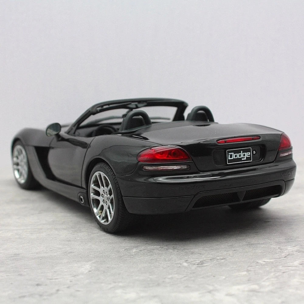 [Autoart] 1:18 Dodge 2003 Viper SRT-10 Roadster Black Model Car Die-Cast