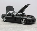 [Autoart] 1:18 Dodge 2003 Viper SRT-10 Roadster Black Model Car Die-Cast