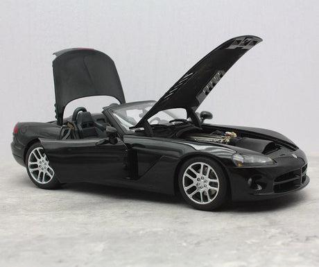 [Autoart] 1:18 Dodge 2003 Viper SRT-10 Roadster Black Model Car Die-Cast
