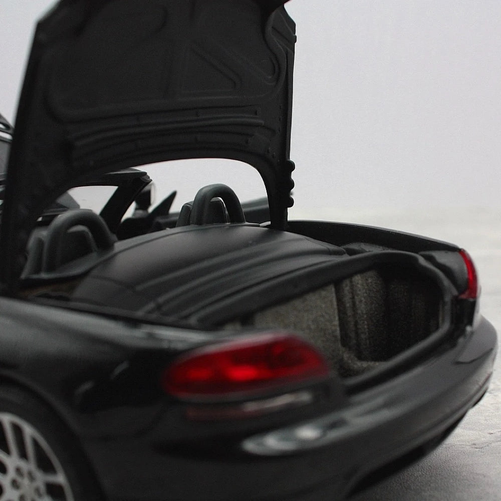 [Autoart] 1:18 Dodge 2003 Viper SRT-10 Roadster Black Model Car Die-Cast