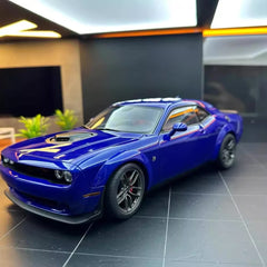 [Autoart] 1:18 Dodge 2008 Challenger Blue Model Car Die-Cast