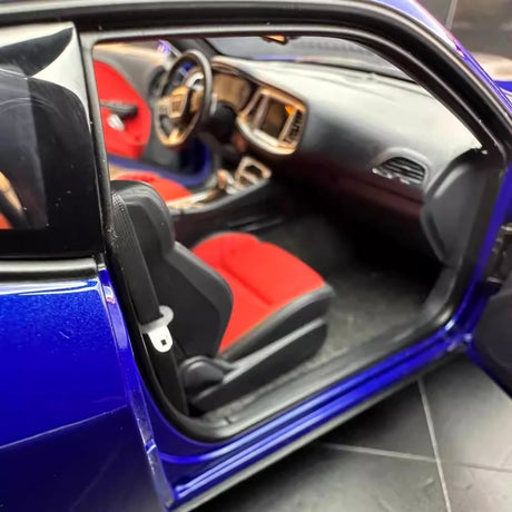 [Autoart] 1:18 Dodge 2008 Challenger Blue Model Car Die-Cast
