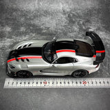 [Autoart] 1:18 Dodge 2017 Viper ACR Silver & Red Model Car Die-Cast