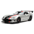 [Autoart] 1:18 Dodge 2017 Viper ACR Silver & Red Model Car Die-Cast