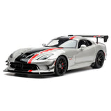 [Autoart] 1:18 Dodge 2017 Viper ACR Silver & Red Model Car Die-Cast