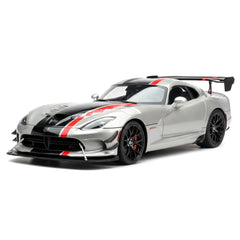 [Autoart] 1:18 Dodge 2017 Viper ACR Silver & Red Model Car Die-Cast