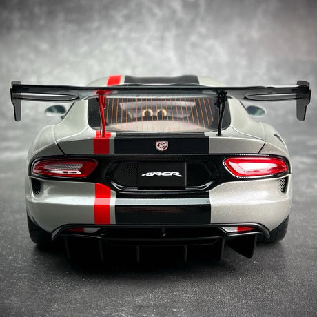[Autoart] 1:18 Dodge 2017 Viper ACR Silver & Red Model Car Die-Cast