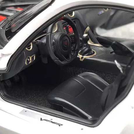 [Autoart] 1:18 Dodge 2017 Viper ACR White & Blue Model Car Die-Cast