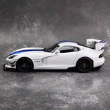 [Autoart] 1:18 Dodge 2017 Viper ACR White & Blue Model Car Die-Cast