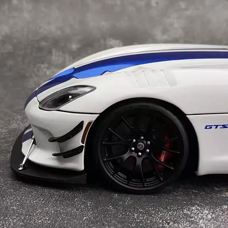 [Autoart] 1:18 Dodge 2017 Viper ACR White & Blue Model Car Die-Cast