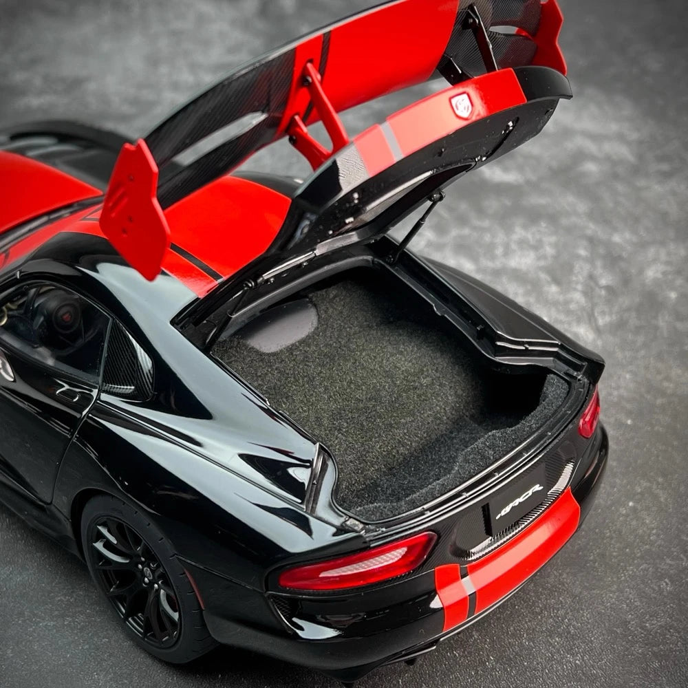 [Autoart] 1:18 Dodge 2017 Viper ACR Black & Red Model Car Die-Cast