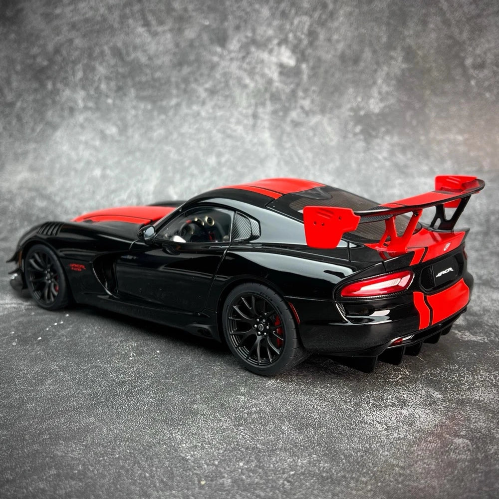 [Autoart] 1:18 Dodge 2017 Viper ACR Black & Red Model Car Die-Cast