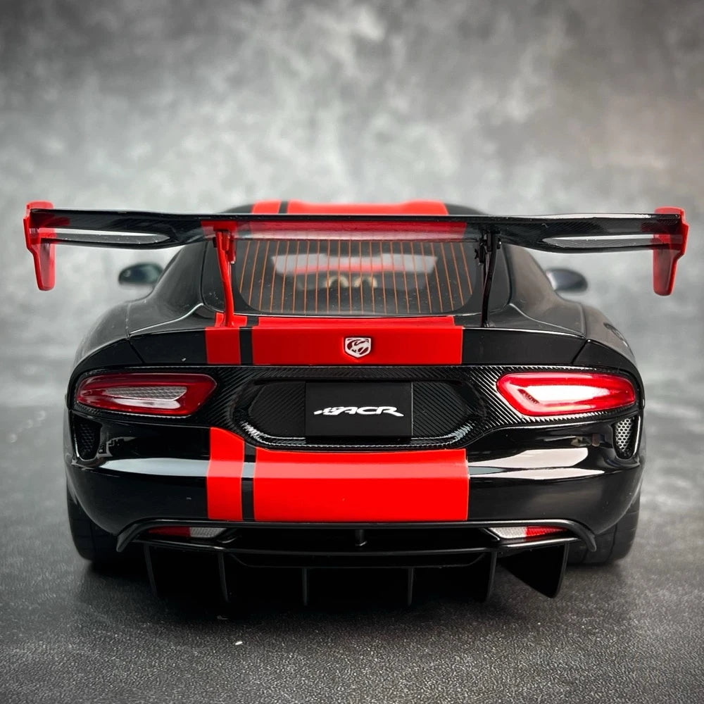 [Autoart] 1:18 Dodge 2017 Viper ACR Black & Red Model Car Die-Cast