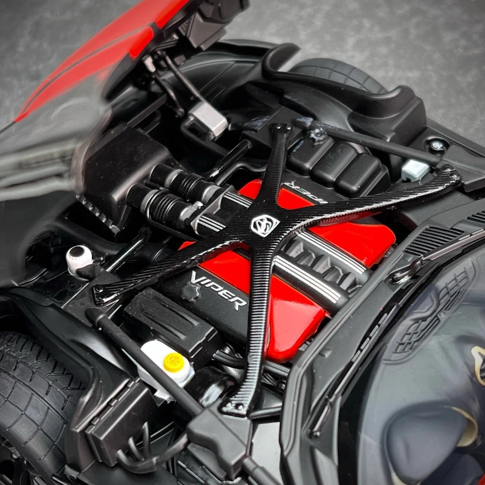 [Autoart] 1:18 Dodge 2017 Viper ACR Black & Red Model Car Die-Cast