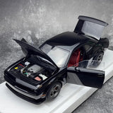 [Autoart] 1:18 Dodge 2022 Challenger SRT Jailbreak Black Model Car Die-Cast