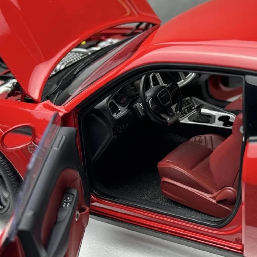 [Autoart] 1:18 Dodge 2022 Challenger SRT Jailbreak röd modellbil Die-Cast