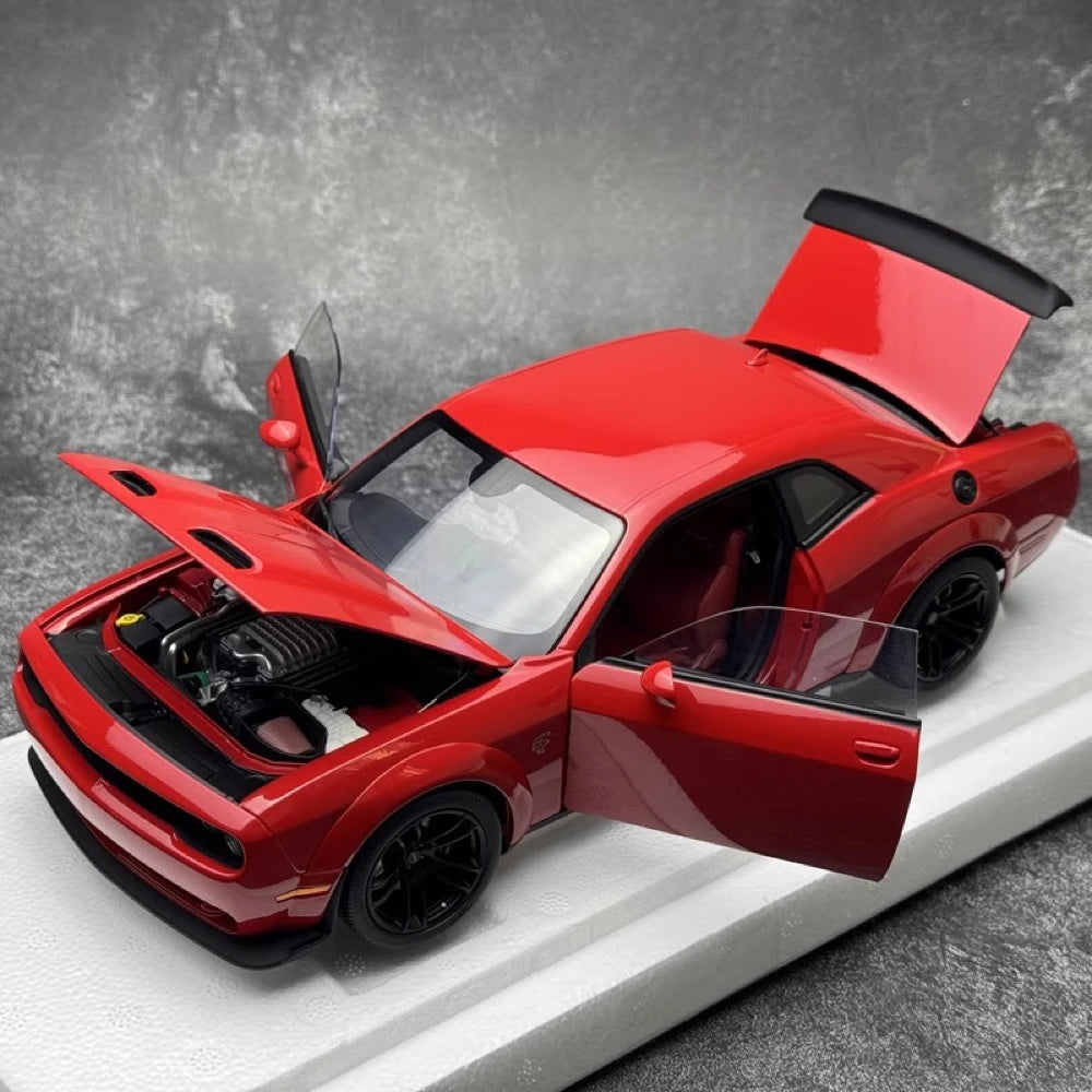 [Autoart] 1:18 Dodge 2022 Challenger SRT Jailbreak röd modellbil Die-Cast