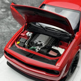 [Autoart] 1:18 Dodge 2022 Challenger SRT Jailbreak Red Model Car Die-Cast