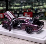 [Autoart] 1:18 Dodge 2022 Challenger SRT Jailbreak Purple Model Car Die-Cast