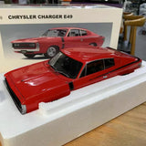 [Autoart] 1:18 Dodge Chrysler 1972 Charger E49 Red Model Car Die-Cast