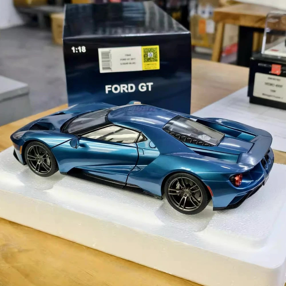 [AutoArt] 1:18 Ford 2017 GT Blue Model Car Die-Cast