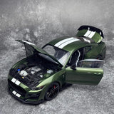 [AutoArt] 1:18 Ford 2020 Mustang Shelby GT500 verde modellino di auto Die-Cast